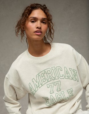 AE Funday Crew Neck Sweatshirt | AE