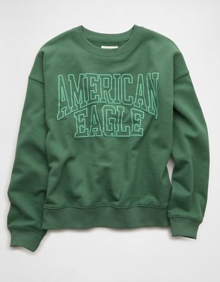 AE Funday Crew Neck Sweatshirt | American Eagle