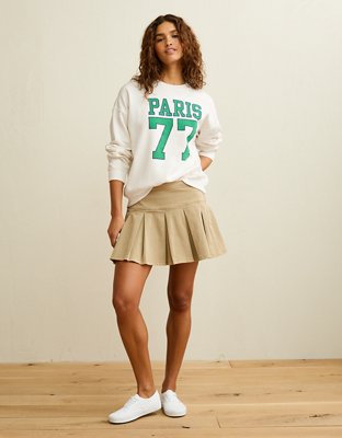AE Graphic Crew Neck Sweatshirt | American Eagle