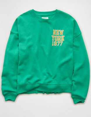 AE Graphic Crew Neck Sweatshirt | American Eagle