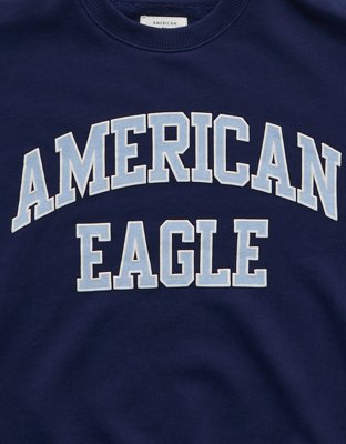AE Graphic Crew Neck Sweatshirt | American Eagle