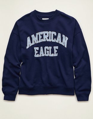 AE Graphic Crew Neck Sweatshirt | American Eagle
