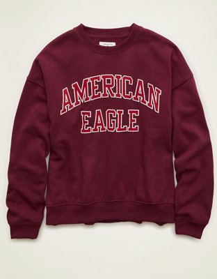 トップス Supreme EagleGraphic Crewneck Sweatshirt AE Graphic Crew Neck Sweatshirt | American Eagle