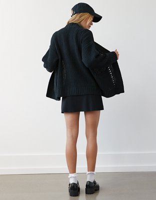 Женские кардиганы American Eagle AE Slouchy Chenille Cardigan — фото 4