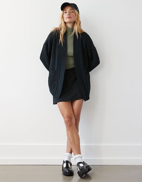Женские кардиганы American Eagle AE Slouchy Chenille Cardigan