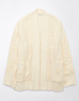 AE Slouchy Chenille Cardigan
