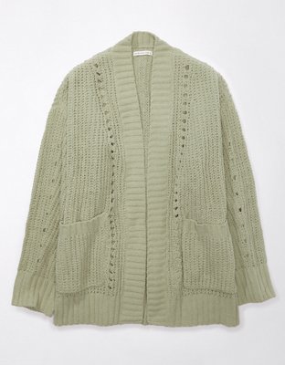 AE Slouchy Chenille Cardigan