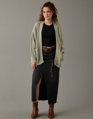 AE Slouchy Chenille Cardigan