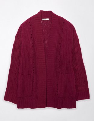 Slouchy Knit Chenille Open Neck Sweater – Gibsonlook