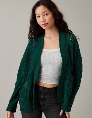 Slouchy Knit Chenille Open Neck Sweater – Gibsonlook