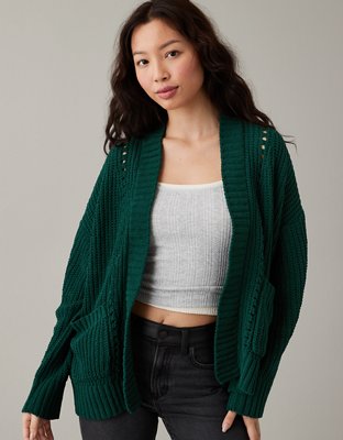 American eagle hot sale knit cardigan