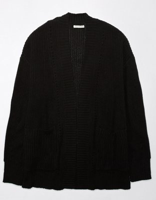 AE Pointelle-Knit Cardigan