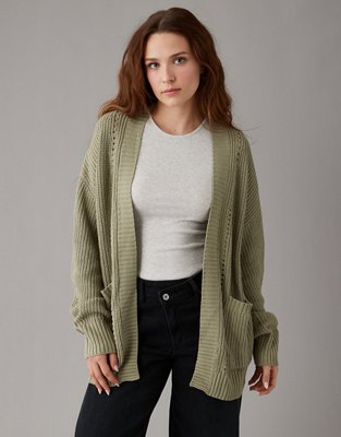 Cardigan pointelle clearance