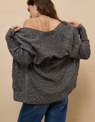 Женские кардиганы American Eagle AE Open-Front Cardigan — фото 3
