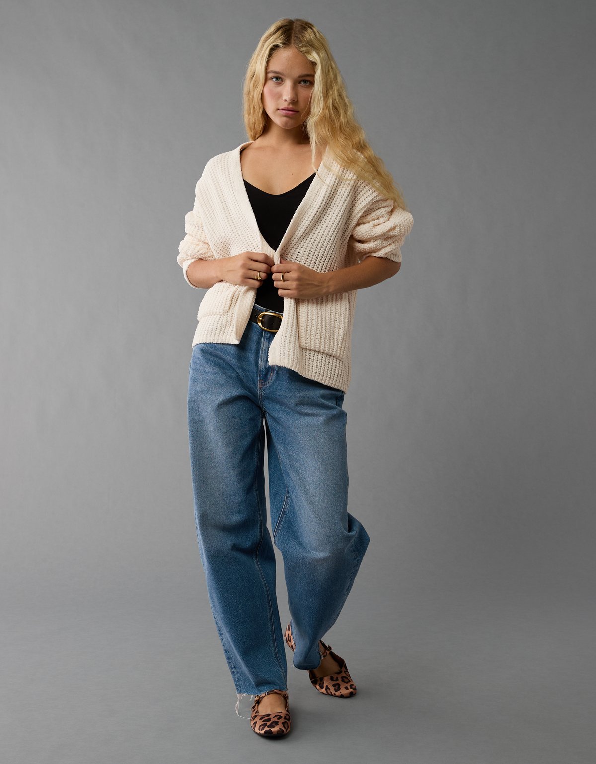 AE Open Front Cardigan - image 5