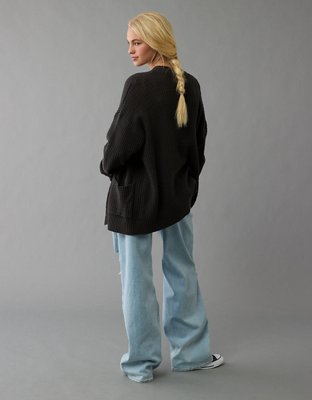 AE Open Knit Cardigan