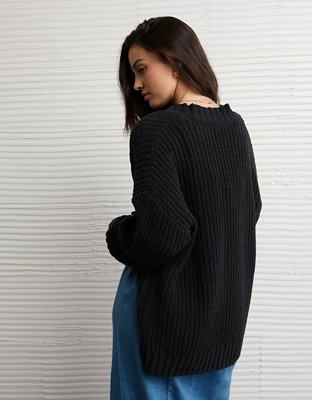 AE Chenille Cardigan Sweater