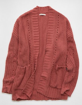 AE Chenille Cardigan Sweater
