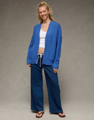 AE Open-Front Cardigan Sweater