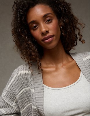 AE Open-Front Cardigan Sweater