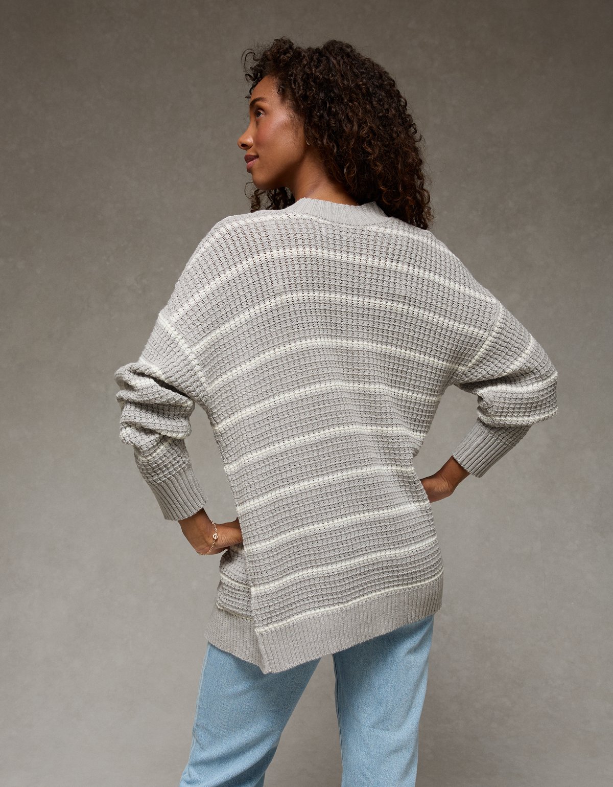 AE Open-Front Cardigan Sweater - image 2