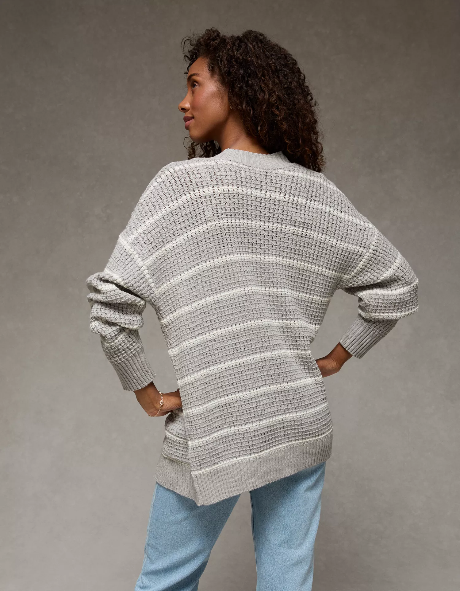 AE Open-Front Cardigan Sweater - thumbnail 2