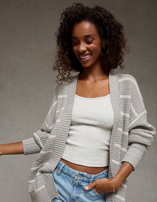 AE Open-Front Cardigan Sweater