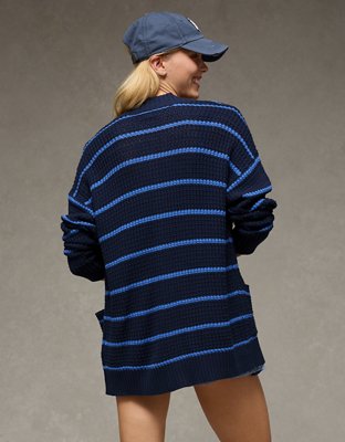 AE Open-Front Cardigan Sweater | American Eagle