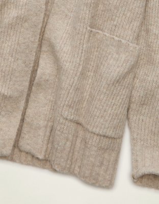 AE Whoa So Soft Shaker Stitch Cardigan Sweater
