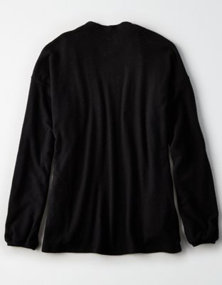 Женские кардиганы American Eagle AE SOFT & SEXY PLUSH BALLOON SLEEVE CARDIGAN — фото 4