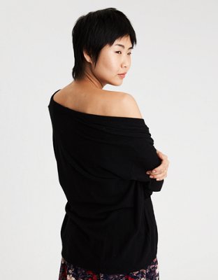Женские кардиганы American Eagle AE SOFT & SEXY PLUSH BALLOON SLEEVE CARDIGAN — фото 2