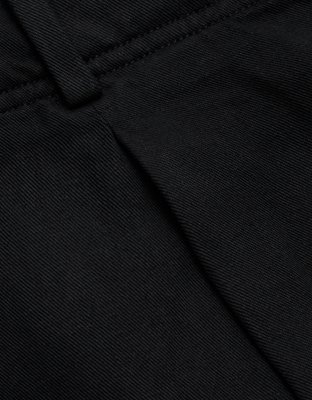 AE77 High-Waisted Tapered Linen-Blend Pant