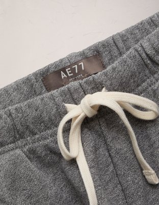Женские брюки American Eagle AE77 Premium Sweatpant, цвет: Меланжевый серый — фото 6