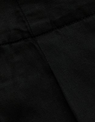 Женские брюки American Eagle AE77 High-Waisted Linen Pleated Ankle, цвет: Чёрный — фото 5