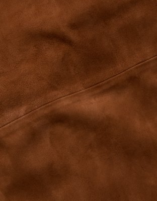 AE77 Suede Cropped Bootcut Pant