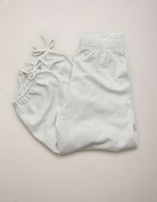 AE77 Balloon-Leg Tie-Hem Jogger