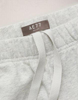 Женские брюки American Eagle AE77 Balloon-Leg Tie-Hem Jogger, цвет: Серый — фото 6