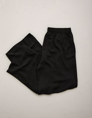 AE77 Pull-On Satin Pant