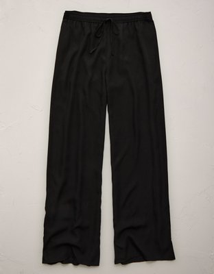AE77 Pull-On Satin Pant