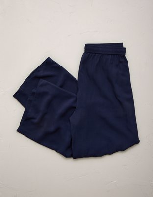 AE77 Pull-On Satin Pant