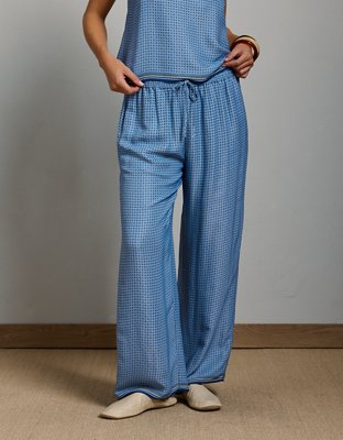 AE77 Pull-On Satin Pant