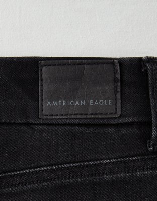 Женские юбки American Eagle AE Ne(x)t Level Curvy High-Waisted Denim Mini Skirt — фото 6