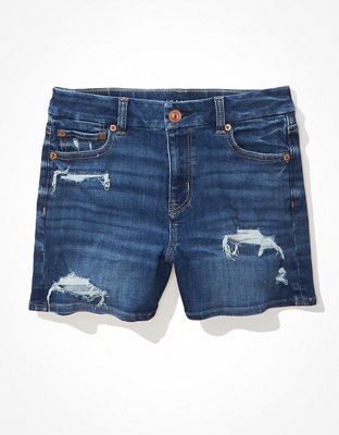 AE Ne(x)t Level Super High-Waisted Denim Short Short