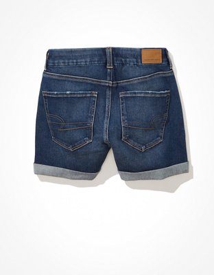 Женские джинсы American Eagle AE Dream Curvy Denim Midi Short — фото 4