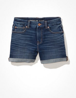 AE Dream Curvy Denim Midi Short