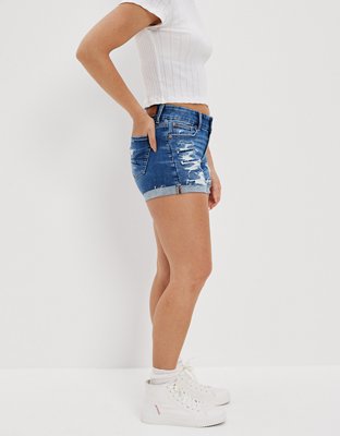 AE Ne(x)t Level Curvy Denim Midi Short