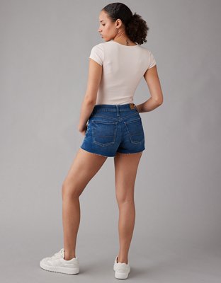 AE Next Level Curvy Denim Midi Short