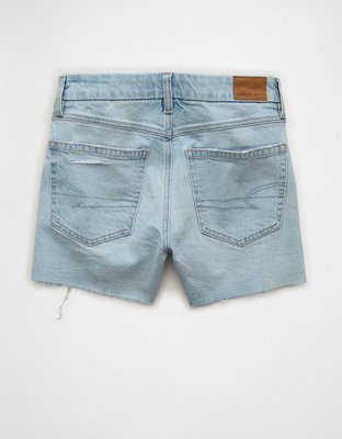 AE Stretch Curvy Low-Rise Perfect Denim Midi Short