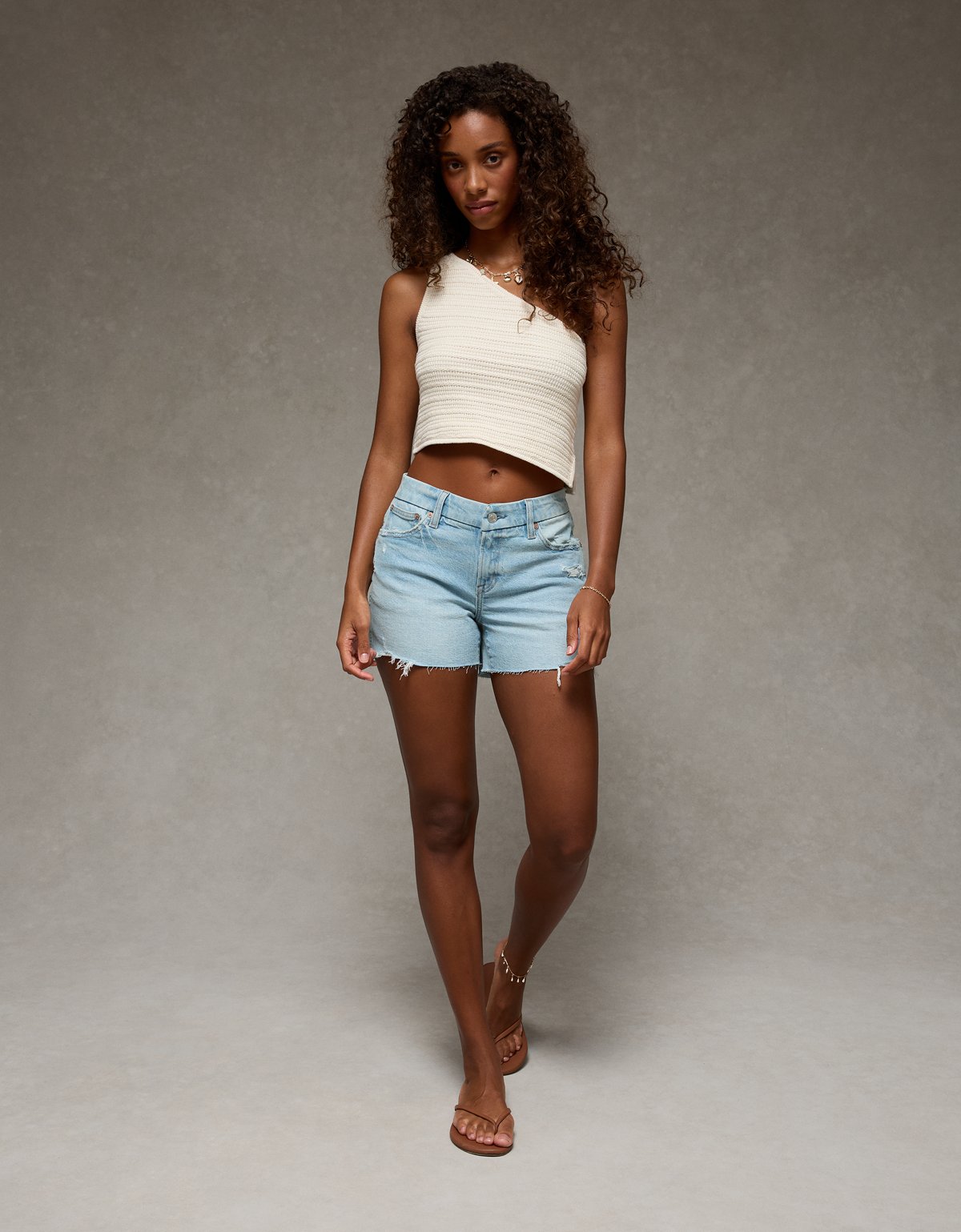 AE Stretch Curvy Low-Rise Perfect Midi Short - image 5