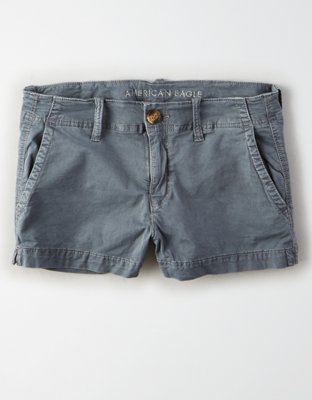 american eagle khaki shorts womens